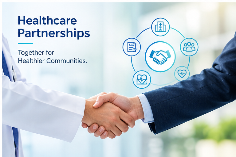 Healthcare Partnerships — Together for Healthier Communities.